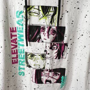 Original Gravity Adult Anime-Style Lightweight Graphic Hoodie SZ Medium
